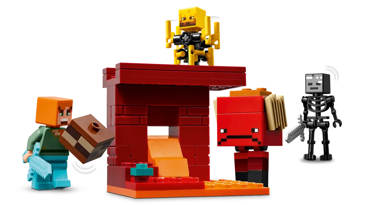 lego 21266 Minecraft Battaglia sul ponte del Nether