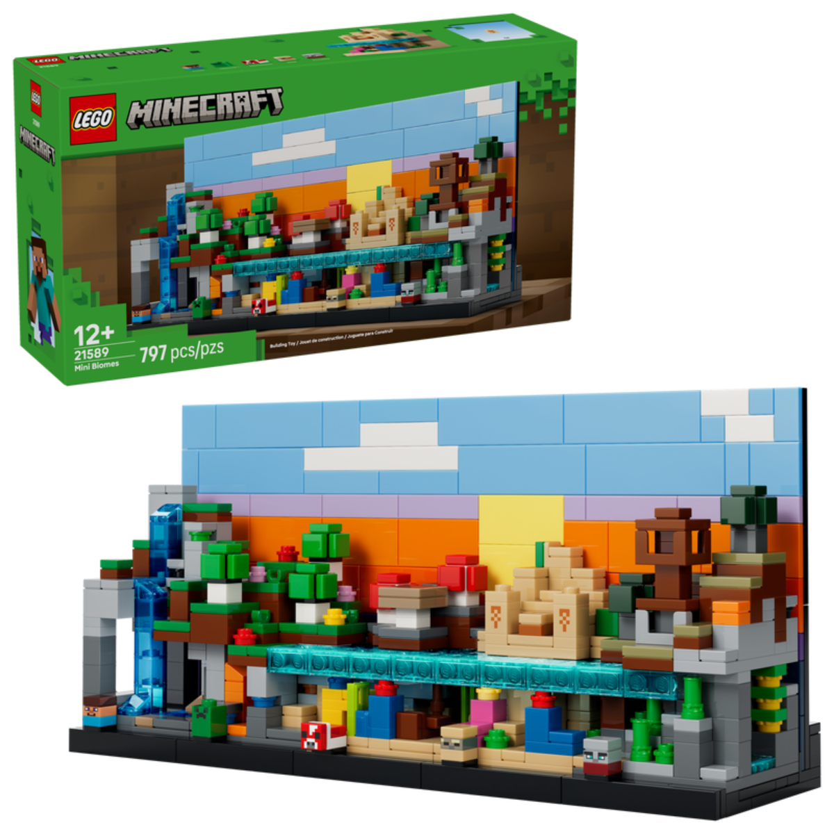 LEGO minecraft 21589 Mini-biomi