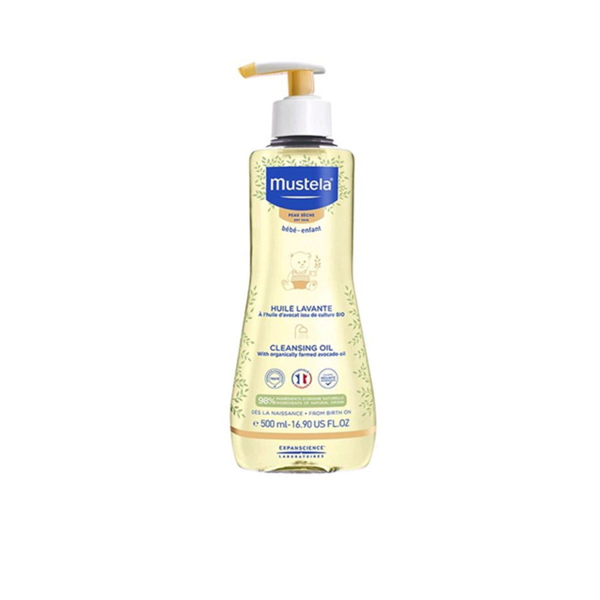 MUSTELA OLIO BAGNO 500 ML.