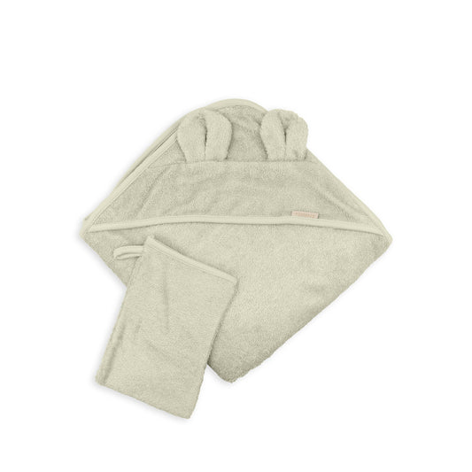 ASCIUGAMANO CON CAPPUCCIO OYSTER GREY BAMBOOM (Lista n S&C - 12456)