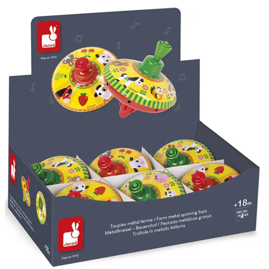 TROTTOLA METALLICA FATTORIA (2 MODELLI ASSORTITI)