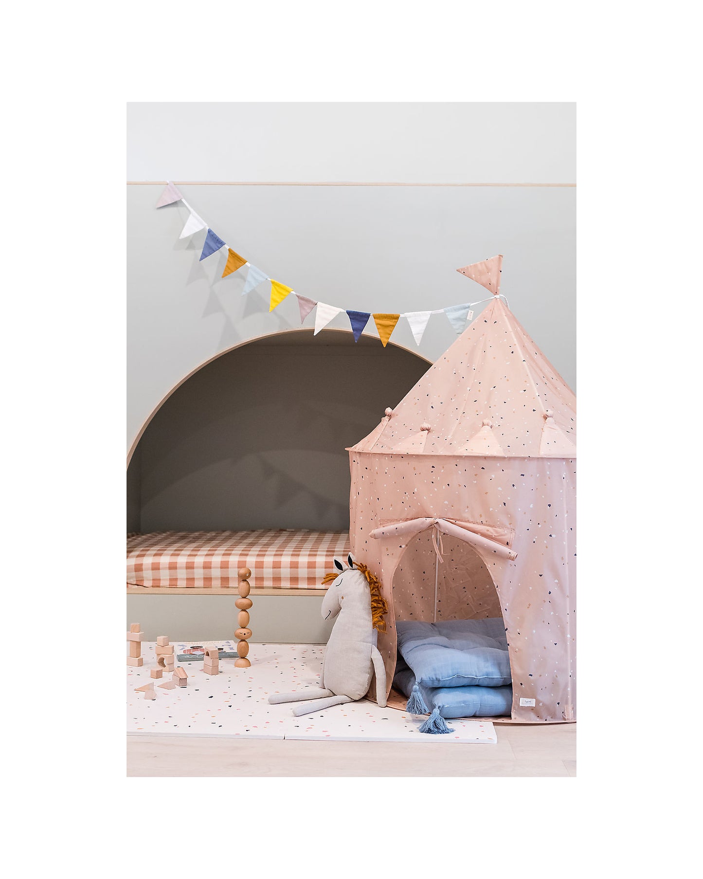 TENDA GIOCO TERRAZZO ARGILLA