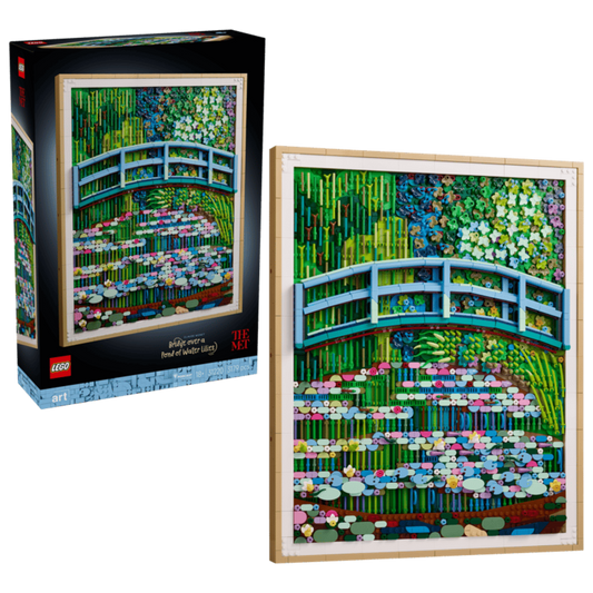lego ART 31220 monet lo stagno delle ninfee