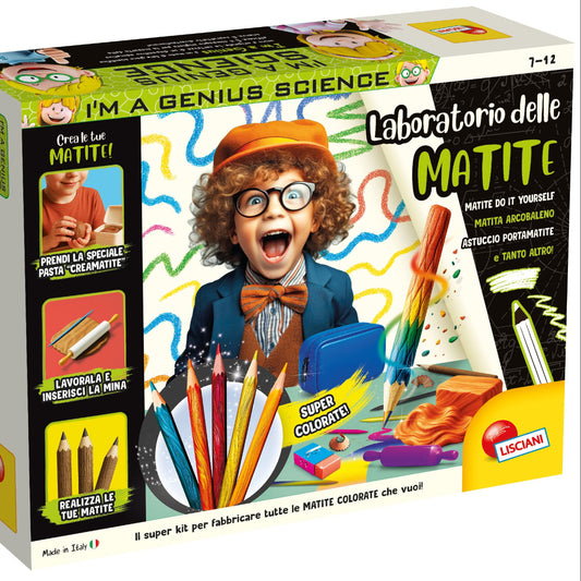 I'M A  GENIUS LABORATORIO DELLE MATITE