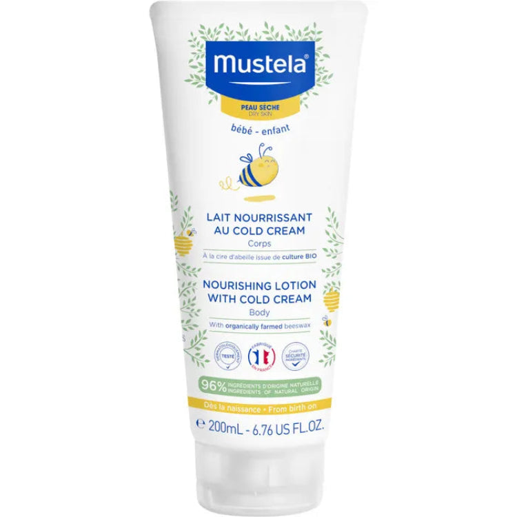 MUSTELA LATTE NUTR.COLD CREAM 200 ML.