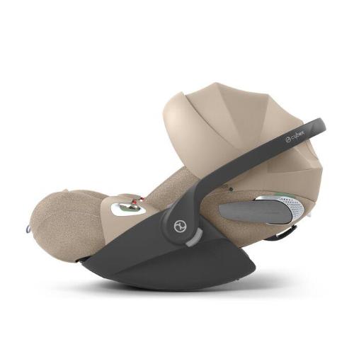 Cybex Trio Priam Comfort Matt Black-Cozy Beige con Cloud T Plus