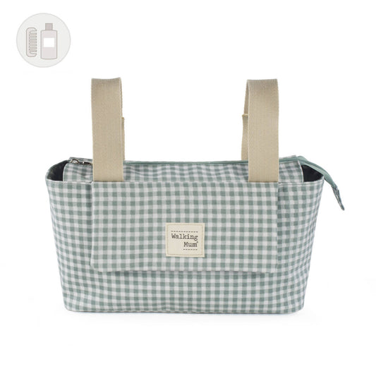 Organizer Bag I Love Vichy green