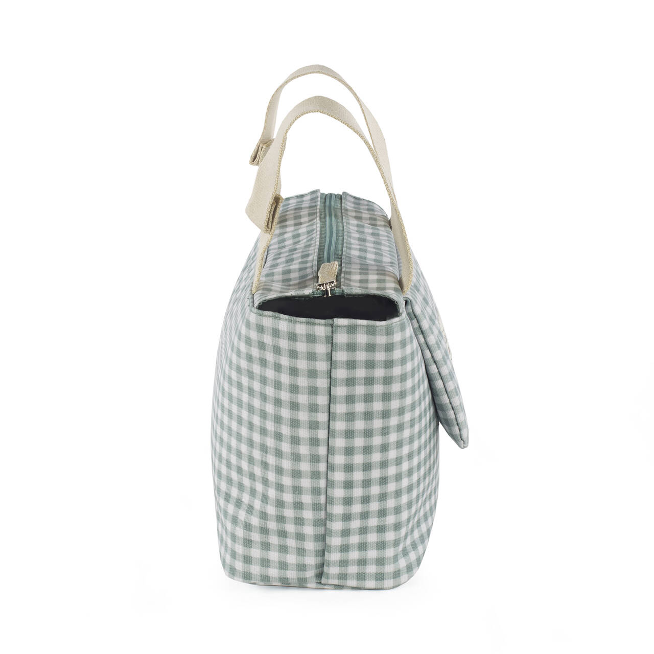 Organizer Bag I Love Vichy green