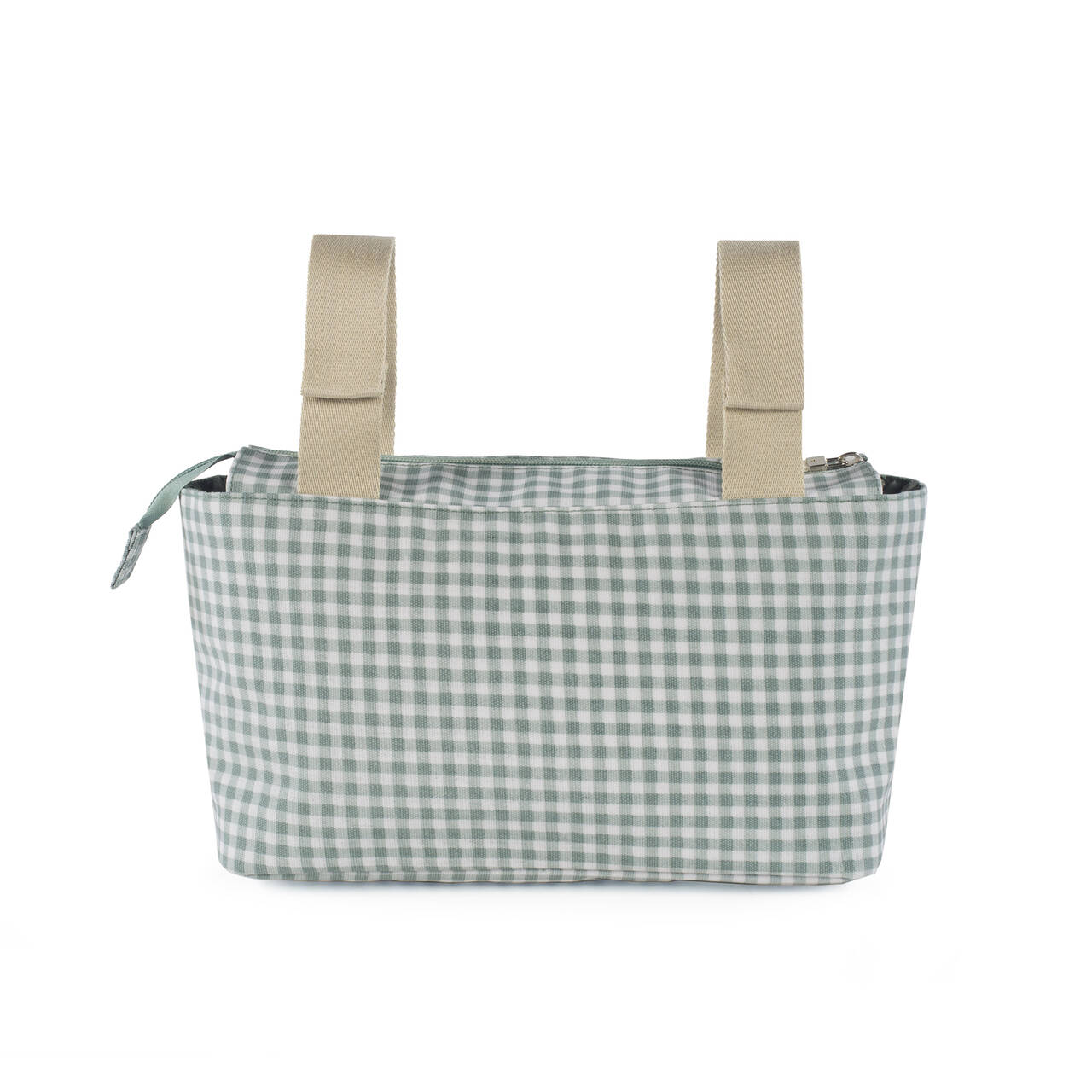 Organizer Bag I Love Vichy green