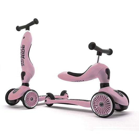 SCOOT and RIDEHighwaykick 1 - Trasformabile 2 in 1 rosa - rose