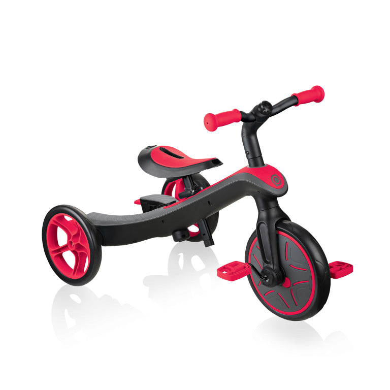 Globber - Explorer Trike 4in1 Deluxe Play - Red