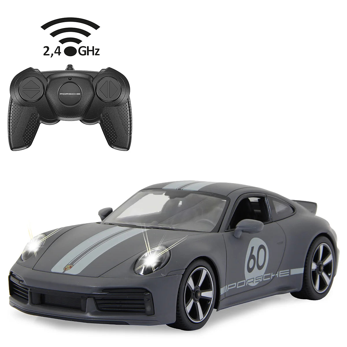 Porsche 911 Sport Classic RDC 402162 1:16 Grigio 2,4 GHz