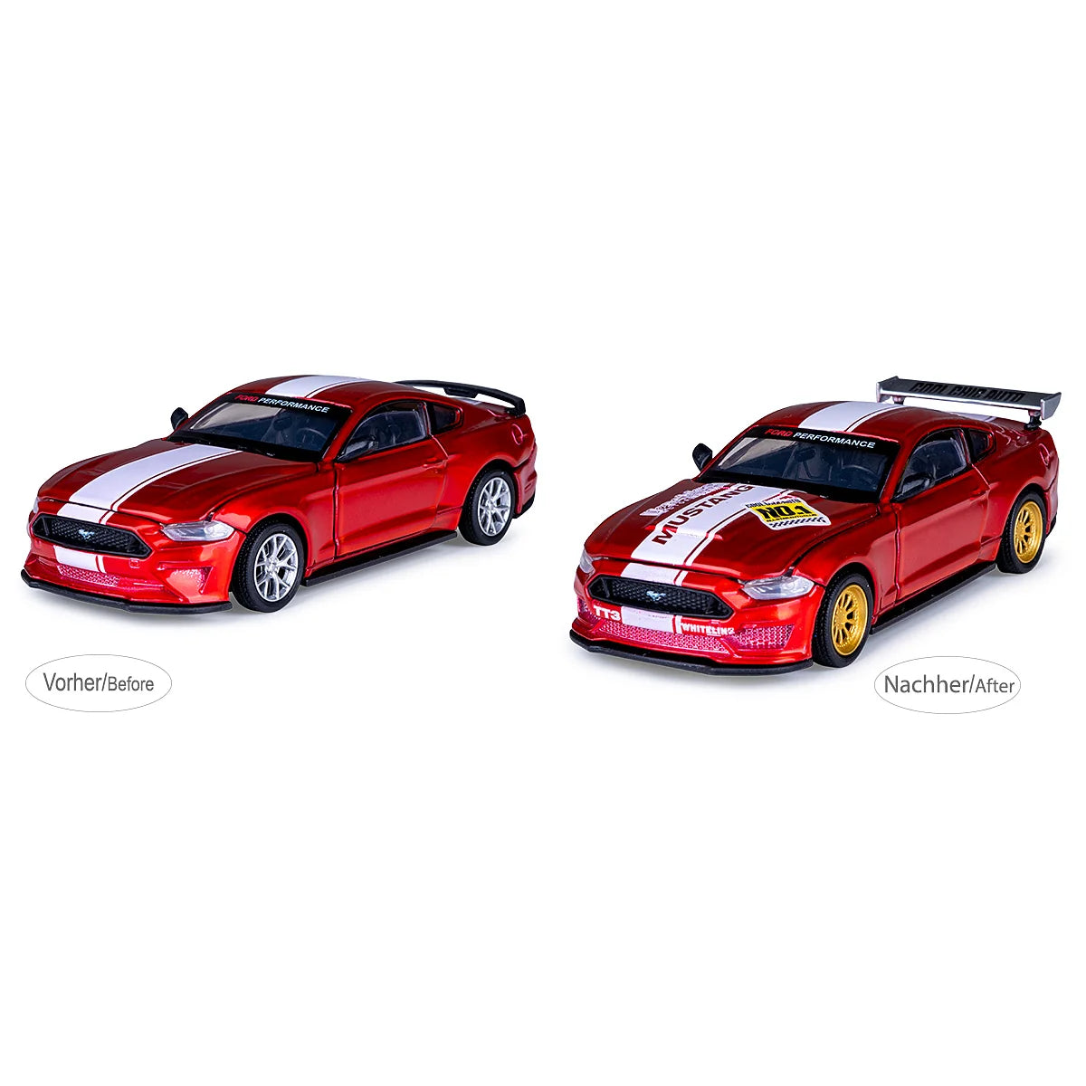 Ford Mustang GT Diecast 1:42 ross 2in1