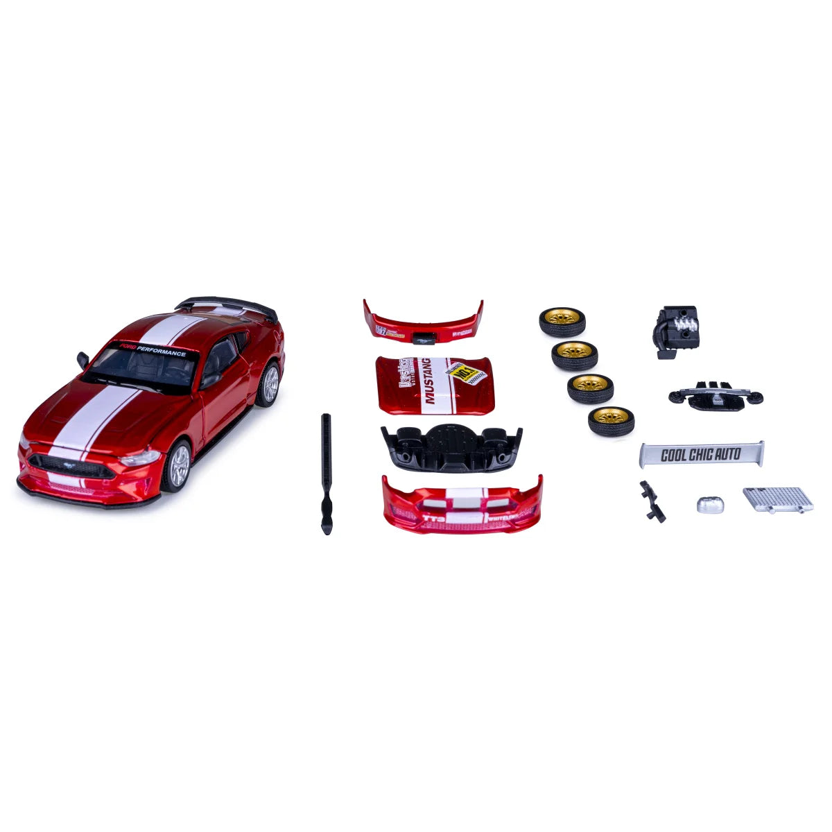 Ford Mustang GT Diecast 1:42 ross 2in1