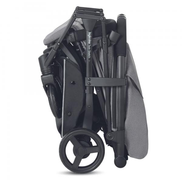 PASSEGGINO TWIN SKETCH NERO - GREY