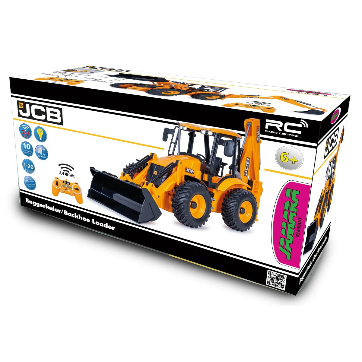 JAMARA RDC 404980 Scavatrice JCB 1:20 2,4GHz