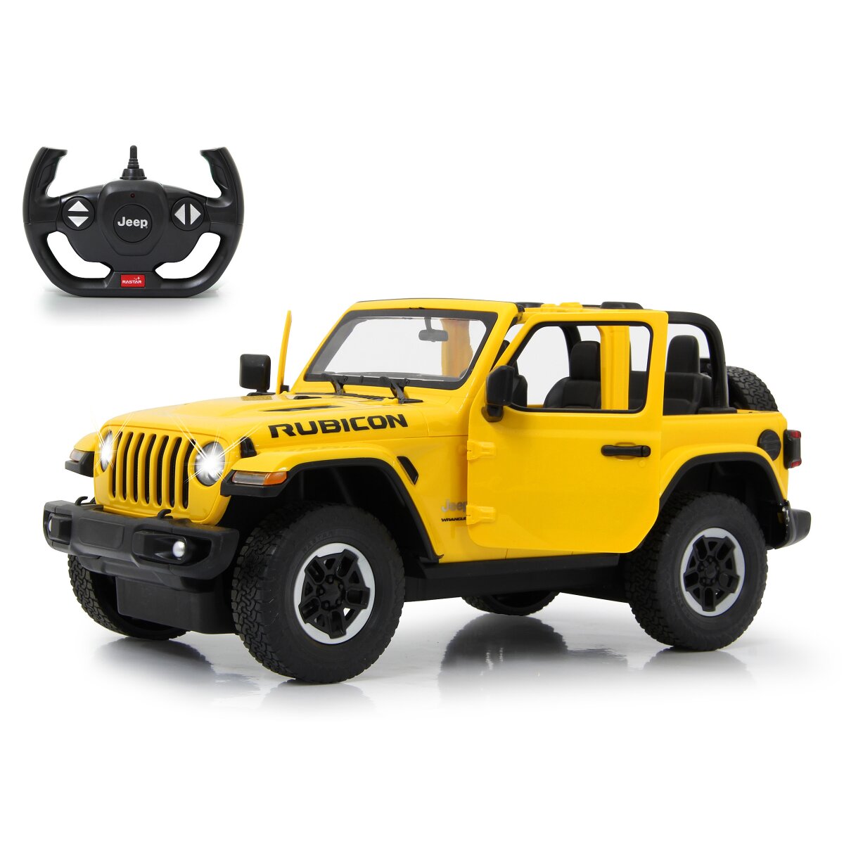 Jeep Wrangler JL 1:24 giallo 2,4GHz