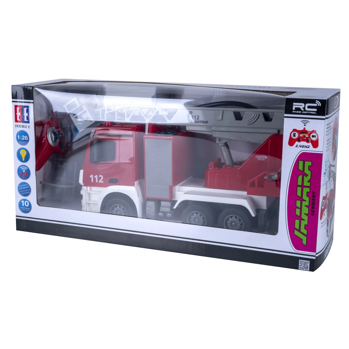 JAMARA 407300 Scala girevole Mercedes-Benz Antos 1:26 2,4GHz con