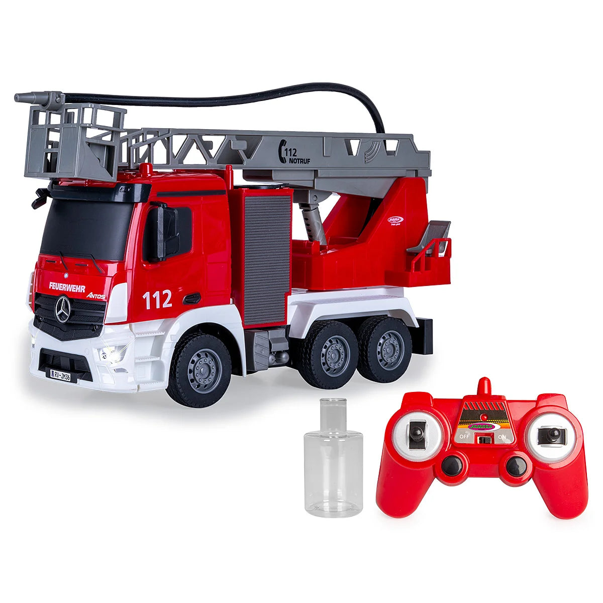 JAMARA 407300 Scala girevole Mercedes-Benz Antos 1:26 2,4GHz con