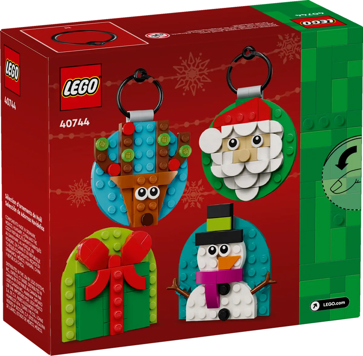 LEGO 40744 Selezione di decorazioni natalizie