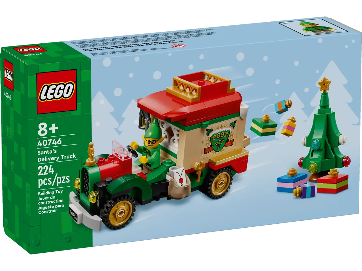 LEGO 40746 Furgone delle consegne di Babbo Natale