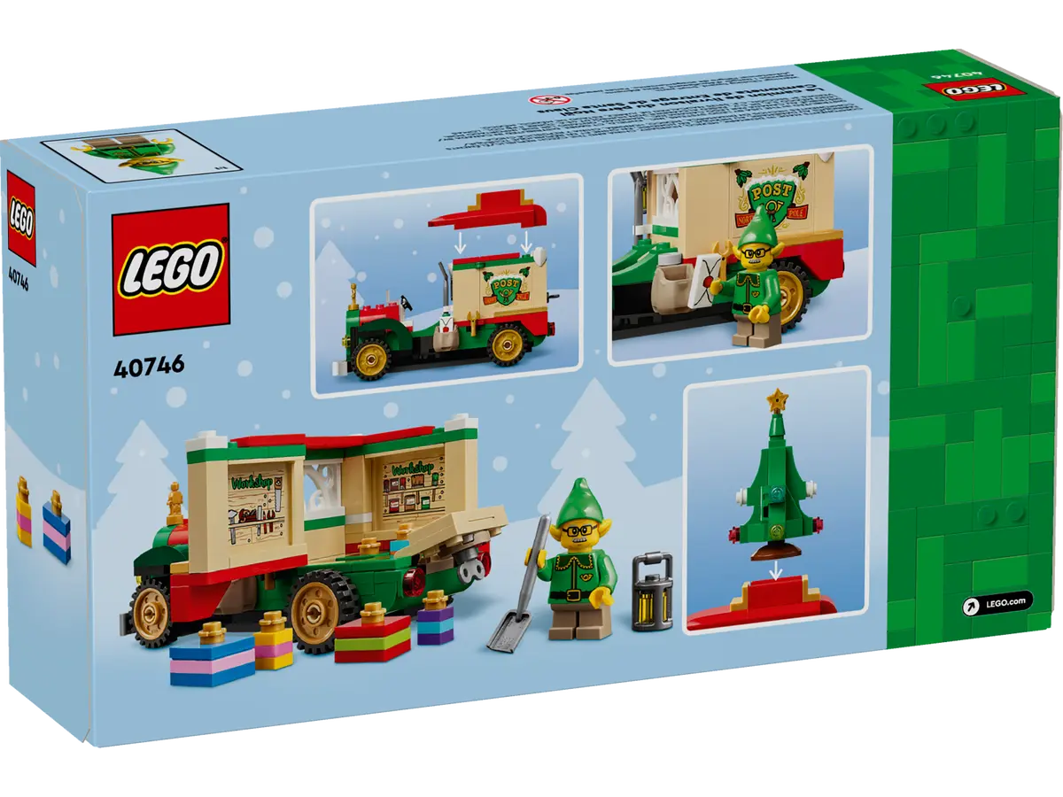 LEGO 40746 Furgone delle consegne di Babbo Natale