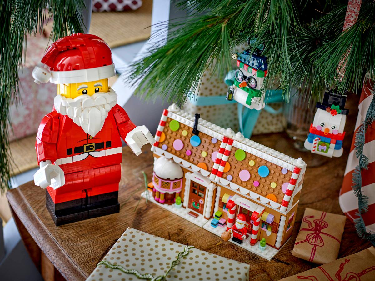 LEGO 40820 Grande minifigure di Babbo Natale