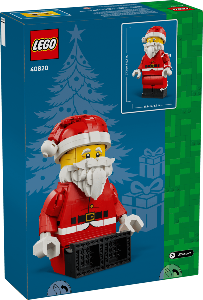 LEGO 40820 Grande minifigure di Babbo Natale