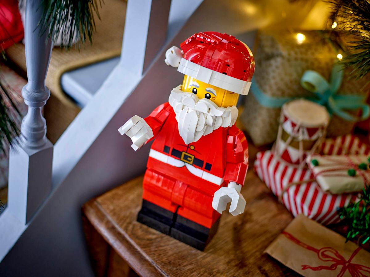 LEGO 40820 Grande minifigure di Babbo Natale