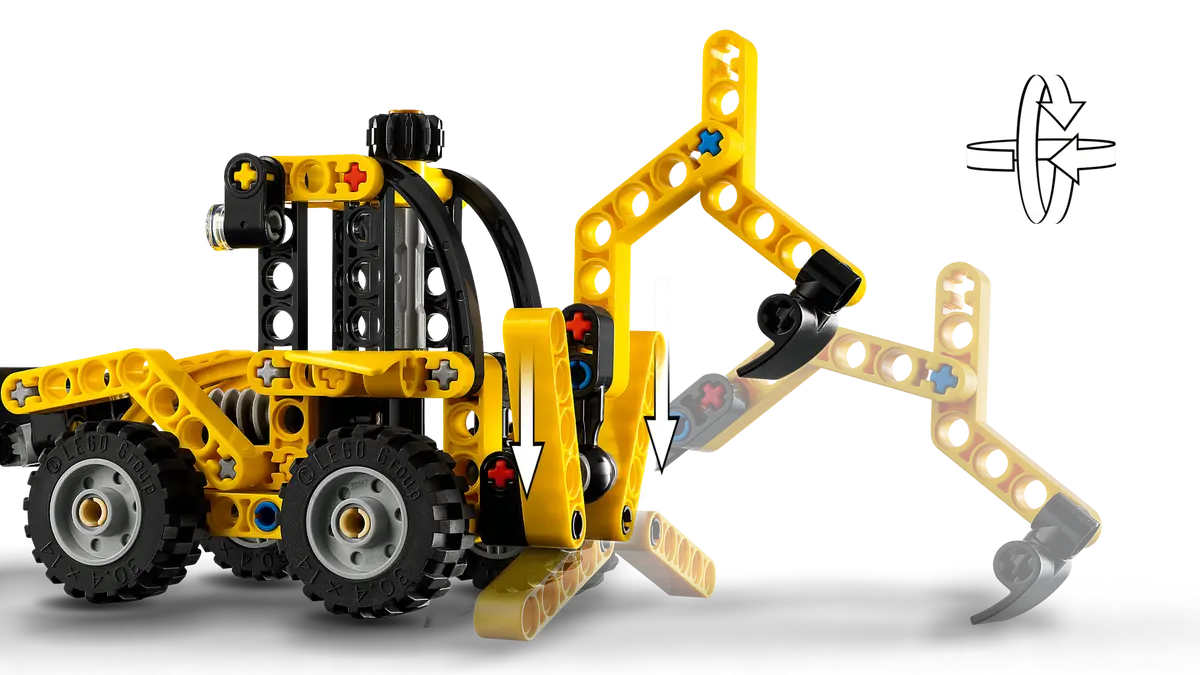 LEGO 42197 Technic Scavatrice a cucchiaia rovescia
