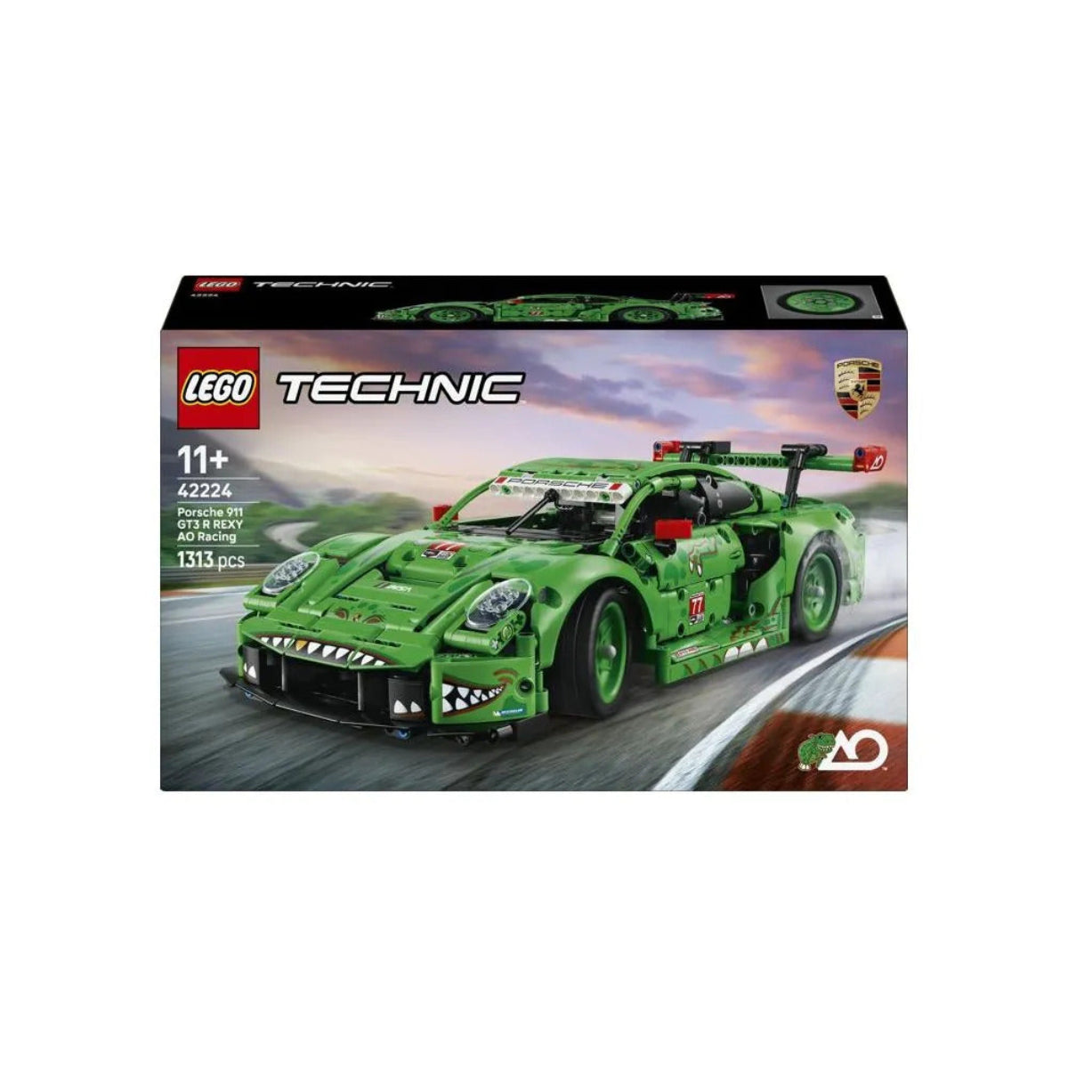 LEGO 42224 Auto Porsche 911 GT3 R REXY AO Racing