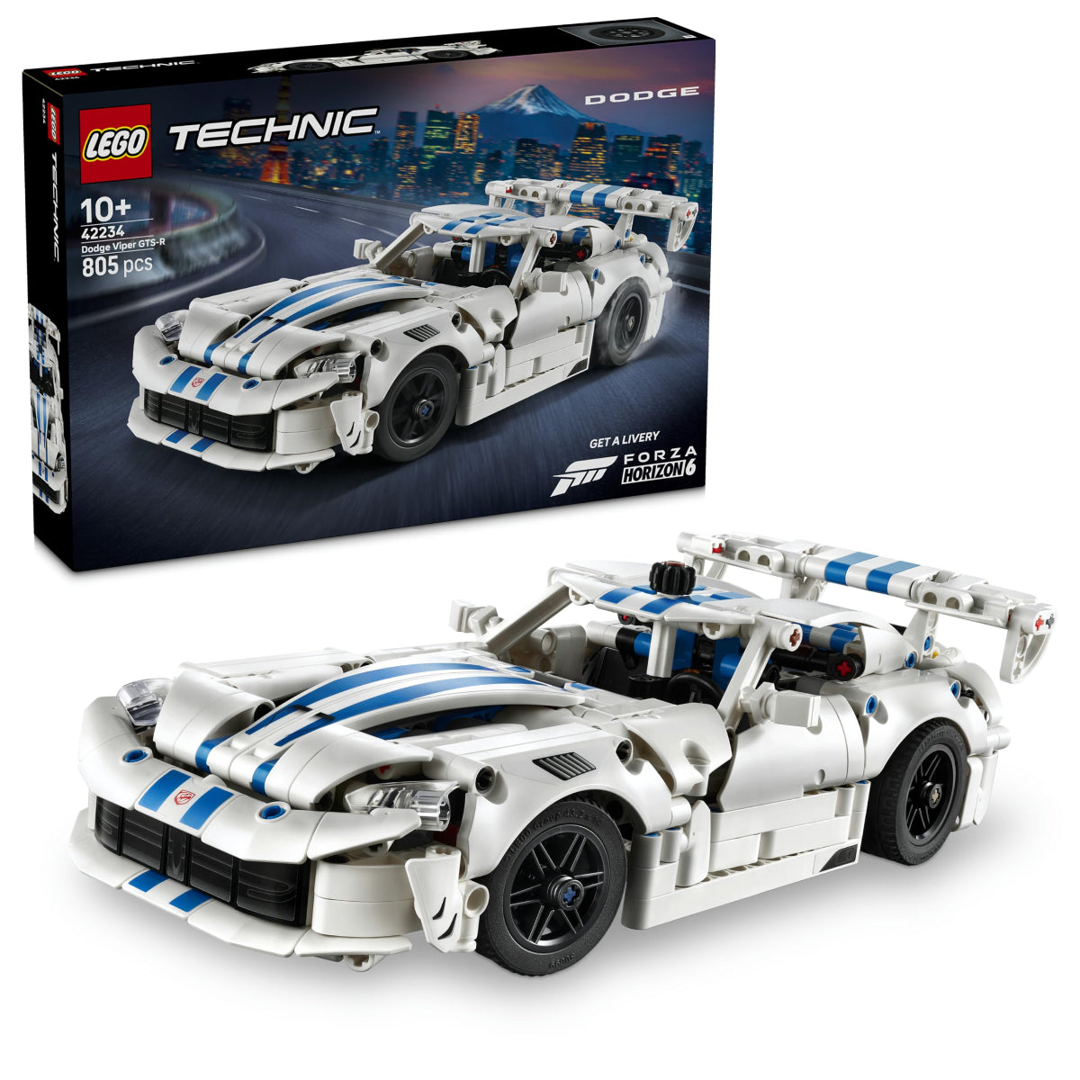 LEGO 42234 Auto sportiva Dodge Viper GTS-R