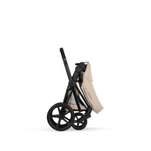 Cybex Trio Priam Comfort Matt Black-Cozy Beige con Cloud T Plus