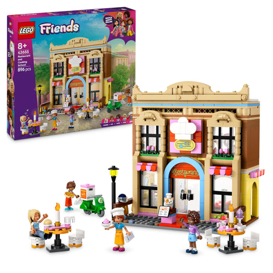 LEGO 42655 Friends Ristorante e Scuola di cucina