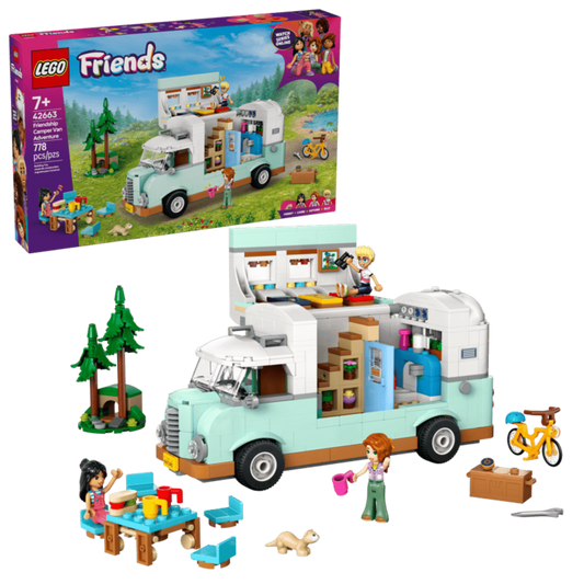 LEGO 42663 Friends Avventura sul camper dell'amicizia