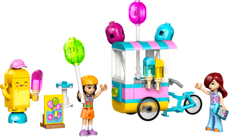 LEGO 42692 Bancarella dei gelati con palloncini