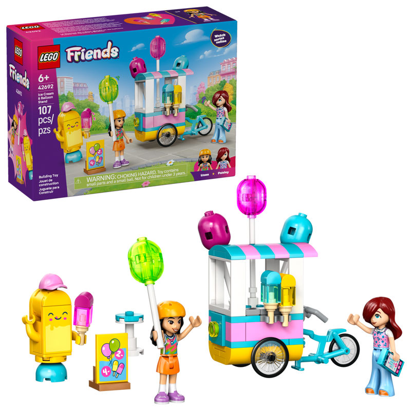 LEGO 42692 Bancarella dei gelati con palloncini