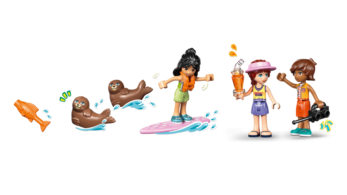 LEGO 42699 Casa sulla spiaggia con foche