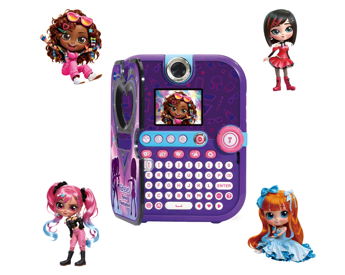 VTech KidiSecrets Video Fashion Nero – Diario Segreto Elettronico