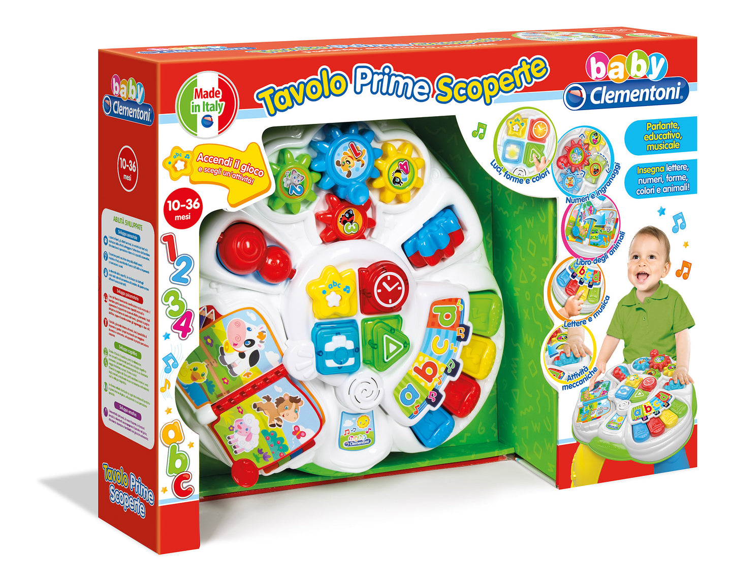CLEMENTONI TAVOLO PRIME SCOPERTE