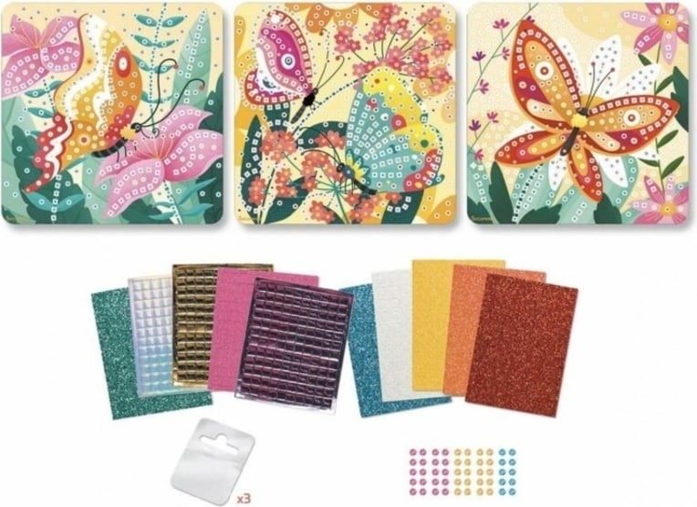 Sycomore - 3 Mosaici Farfalle