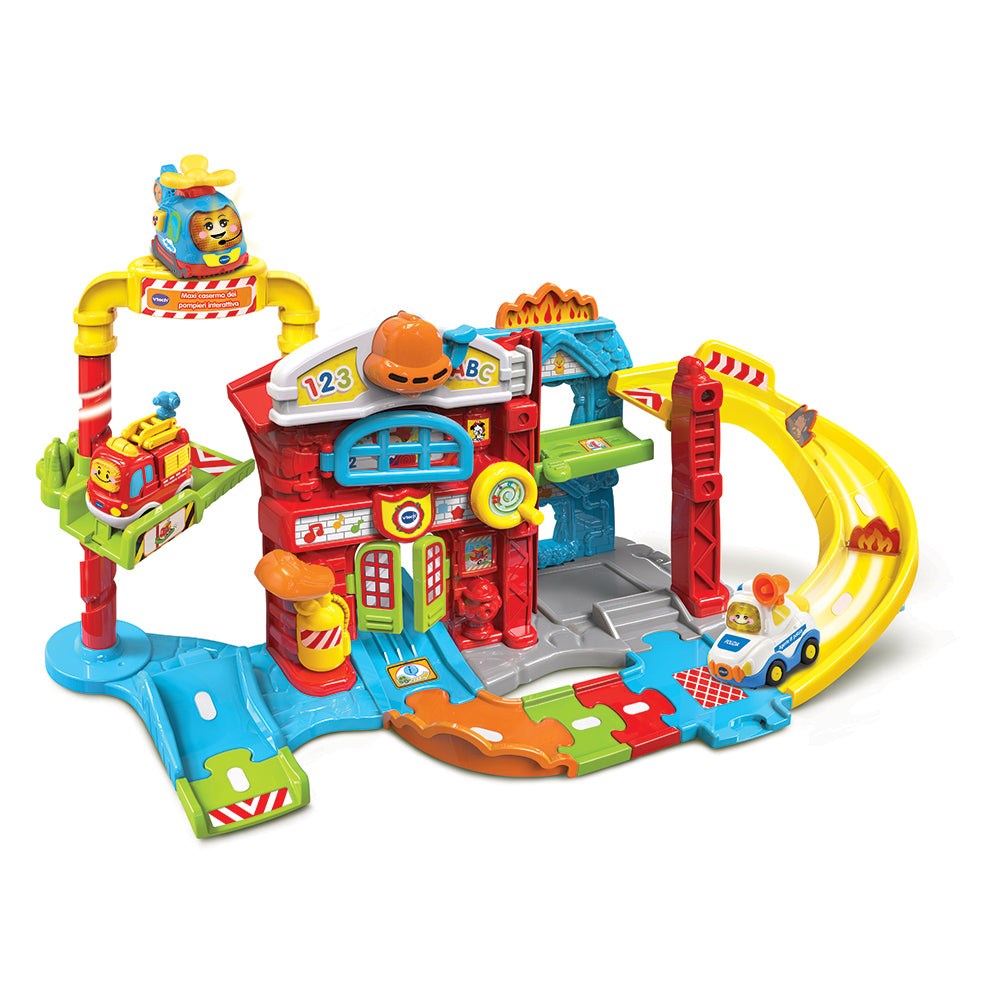 V TECH Vroom go Maxi caserma_dei pompieri