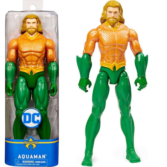 DC UNIVERSE Personaggio Aquaman in scala 30 cm