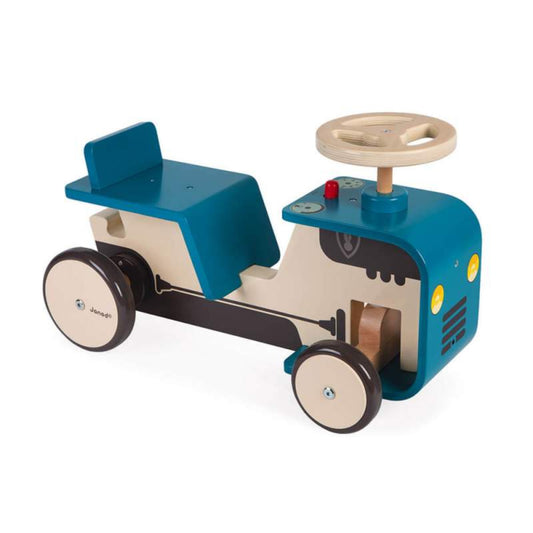CAVALCABILE TRATTORE IN LEGNO