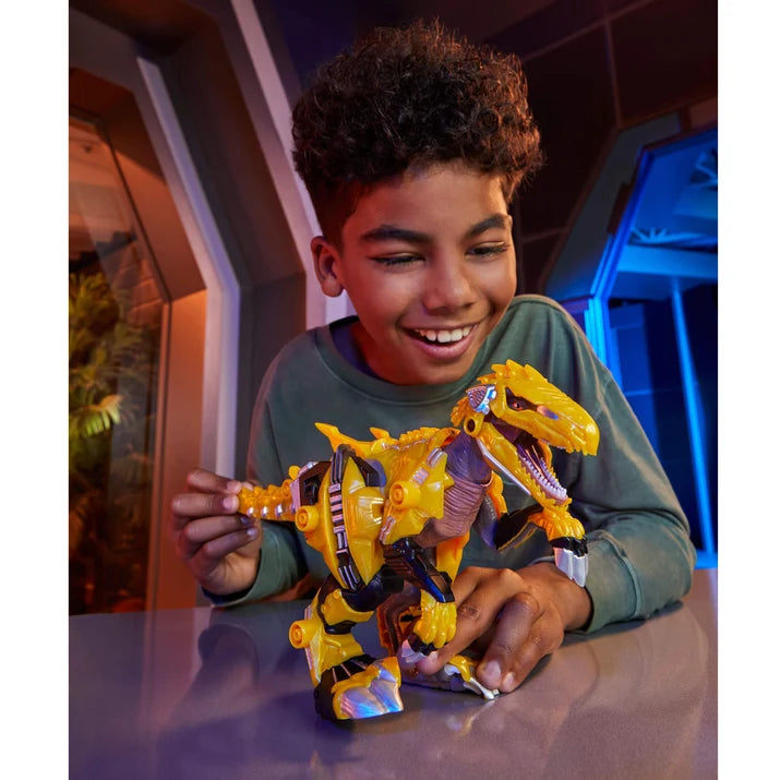 Dinosauro Armorsaurs Armor Up Raptor Blaze giallo MGA