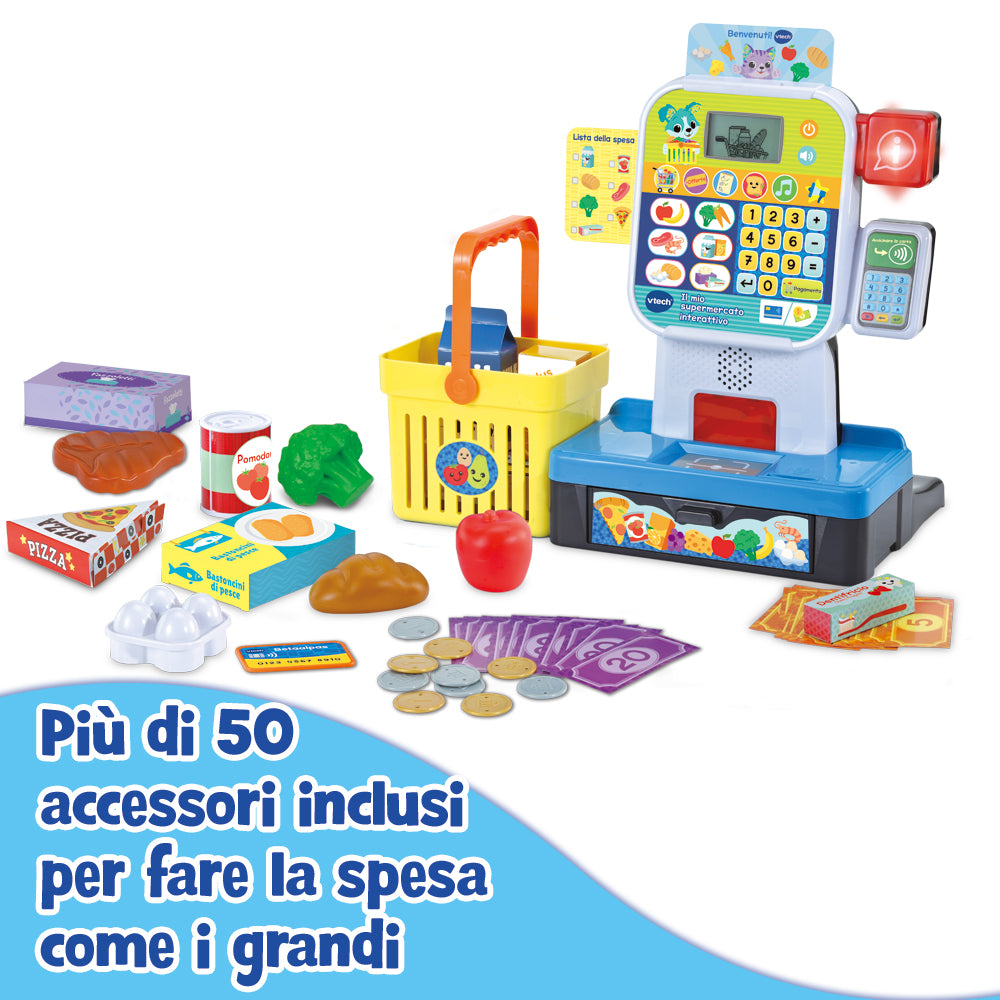 VTech Il Mio Supermercato Interattivo – Cassa Giocattolo