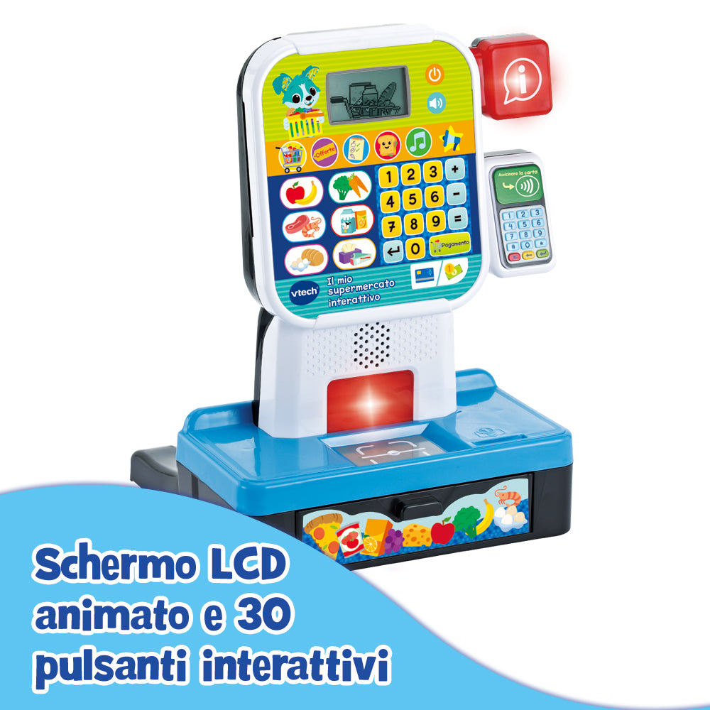 VTech Il Mio Supermercato Interattivo – Cassa Giocattolo