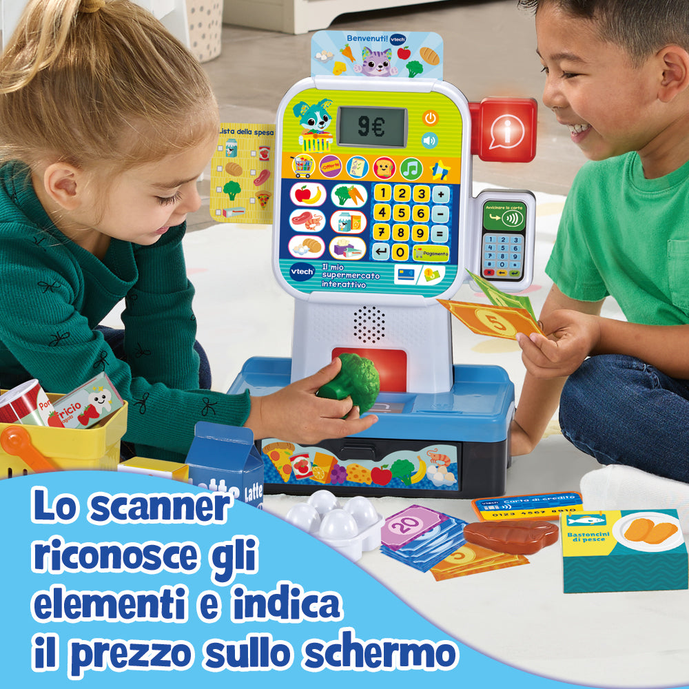 VTech Il Mio Supermercato Interattivo – Cassa Giocattolo
