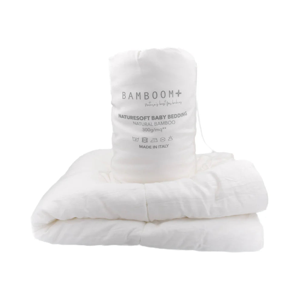 Piumone per lettino 105-140 nature soft white Bamboom (Lista n Dario - 12439)