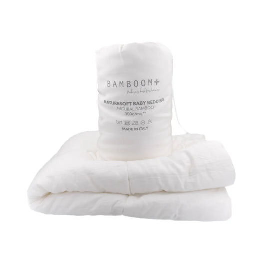 Piumone per lettino 105-140 nature soft white Bamboom (Lista n Dario - 12439)